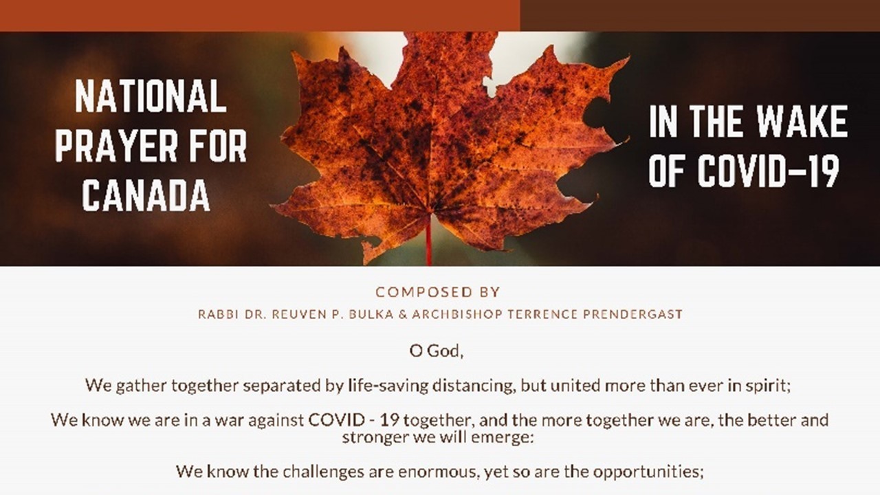 National Prayer for Canada in the wake of COVID-19 | Christ Church